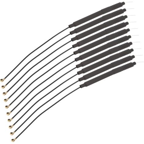 Antenne GSM cuivre intégrée NZ-GSM-TG-001, omnidirectionnelle à gain pour NB-IoT, 3G/GPRS/2G, tube en laiton, lot de 10 pièces, usage intérieur/extérieur, connecteur standard. (1/5)
