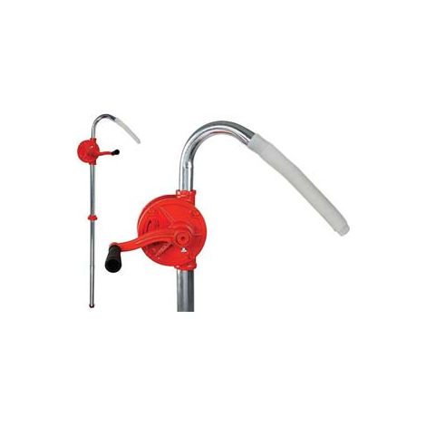 POMPA MANUALE ROTATIVA ALLUMINIO PER TRAVASO CARBURANTI - 1 pezzi ALTE