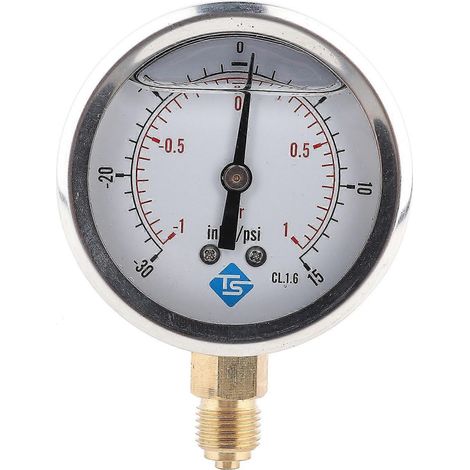 TSPGGZ6041bar 1/4 BSP Y60 Radial-Öldruckmanometer für die chemische Industrie