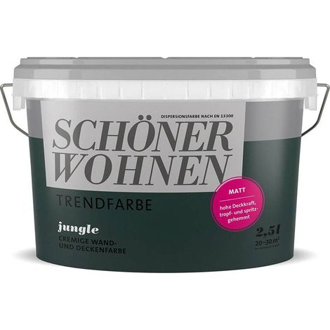 SW Trend Wandfarbe matt 2,5L Jungle 6514
