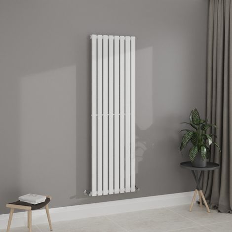 WarmeHaus White 1800x550mm Vertical Radiator Single Flat Panel (1/5)