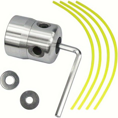 1 Jeu combiné de têtes universelles pour coupe-bordures et tondeuses — Accessoires pour tondeuses en alliage d'aluminium (1/5)