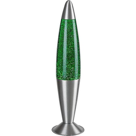 Lampada lava Rabalux Glitter2 verde LED 25W argento (1/5)