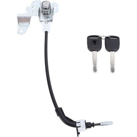 Câble de cylindre de serrure de porte conducteur gauche en métal ABS 72185 SNA A01, remplacement pour Civic 4 portes 2006 à 2011. (1/4)