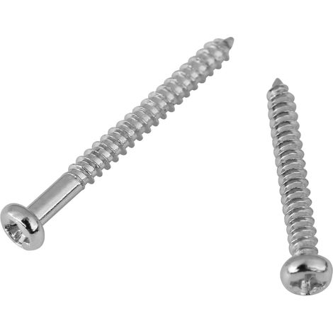 Vis cruciformes à bois M2 tête bombée, 800 pièces, fixation pour menuiserie, livrées en boîte (1/5)