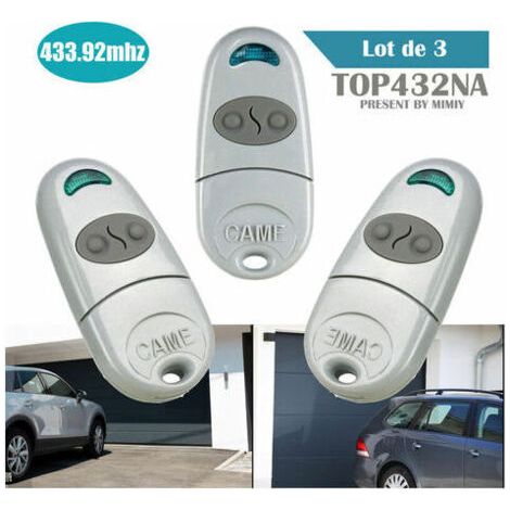 3 pieces Telecommande d'origine TOP432NA Frequence de code fixe 433,92 MHz (1/4)