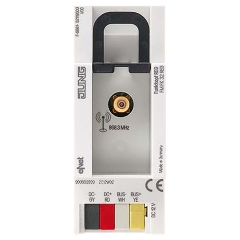 Jung eNet Module de réception radio, REG, 2 TE FM FK 32 REG