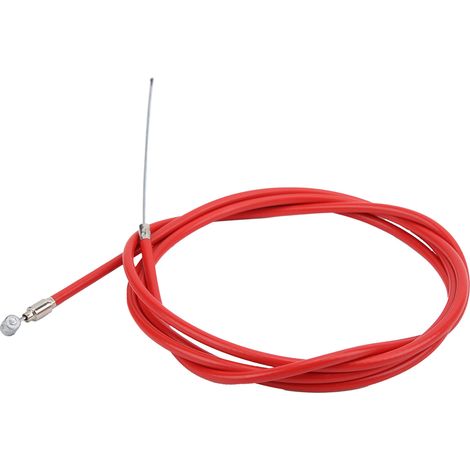 Câble de frein arrière de 74,8 pouces (190 cm) rouge, accessoire de remplacement pour trottinette électrique Xiaomi M365 (1/5)