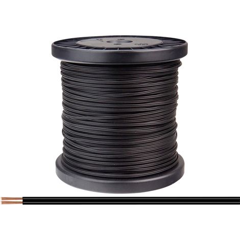 Donau Elektronik 218-11-100 Litze  2 x 0.14 mm² Schwarz 100 m