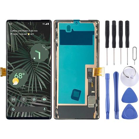 Compatible with the Google Pixel 6 Pro G8VOU OLED LCD touchscreen with bezel (1/4)