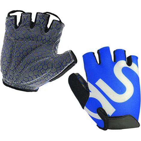 Gants d'entraînement Freedom, gants courts sans doigts pour haltérophilie avec dos ouvert incurvé, pour la force athlétique, la musculation, femmes et hommes (1/5)
