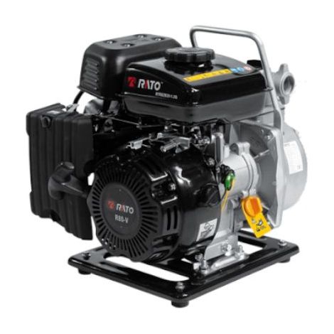 Rato RT40ZB20-1.2Q 78.5cc 2.7Hp auto-amor&ccedilante pompe &agrave eau claire 1.5 inch - Forbice + Innesto rapido 1/4