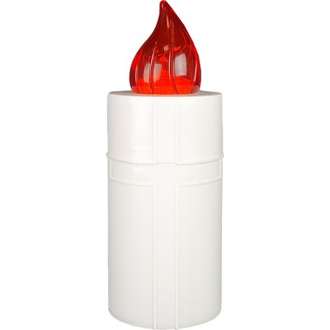 Santo LED-Einsatz mit Batterien 3/22/WLC.SANTO-DIS 6R+6CW Farbmischung
