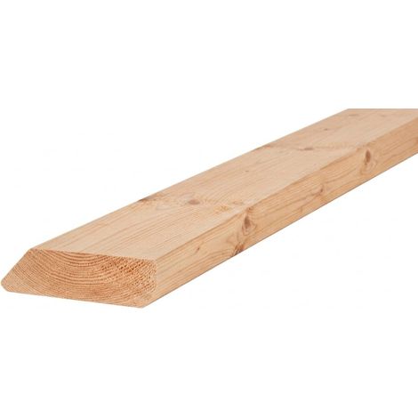 Rhombusprofilleiste Douglasie 200 x 9,0 x 2 cm natur Profilleiste