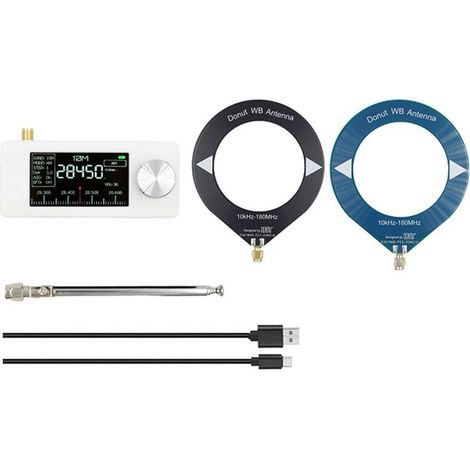 Radio tascabile SI4732 10 kHz-180 MHz LSB USB AM FM Radio tascabile Interfaccia SMA Ricevitore radio multibanda