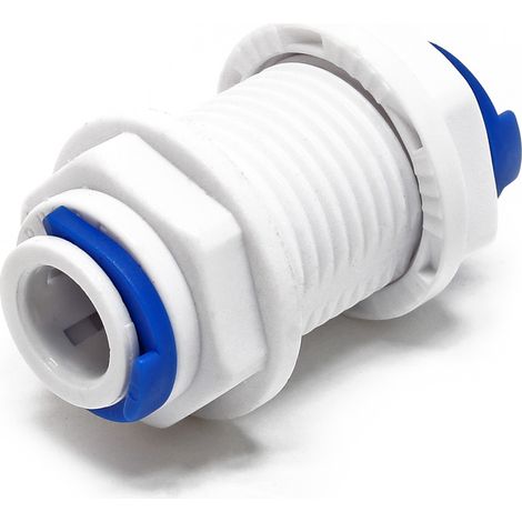 Naturewater Connettore per tubo Jaco a osmosi inversa (RO) 2 x 3/8″-9,5 mm Filetto esterno 21 mm (1/5)