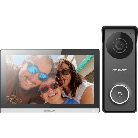 Zestaw wideodomofonowy Hikvision Hybrid HD DS-KIS313-P(B)