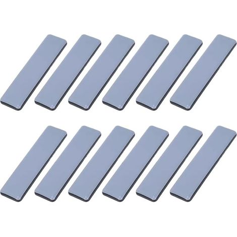 Lot de 12 patins meubles robustes pour parquets et moquettes, (1/5)