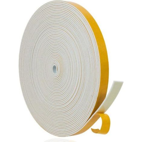 Joint d'étanchéité - 10M - Mousse EVA - Anti-bruit et Étanche - Pour Porte et Fenêtre - 12x1,5mm B ACCESSOIRES FABRICATION MAISON (1/4)