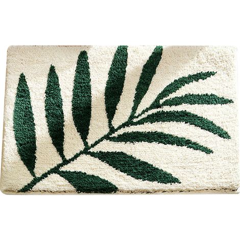 Tapis de salle de bain moderne, minimaliste, absorbant et antidérapant, tapis d'entrée frais, tapis de sol pour chambre, tapis de porte