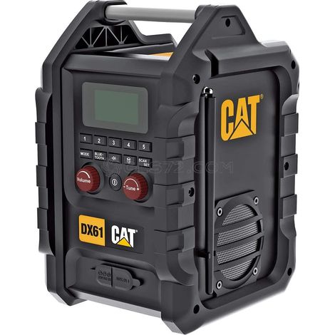 RADIO DAB E BLUETOOTH 18V CATERPILLAR DX61B SOLO MAQUINA (1/5)