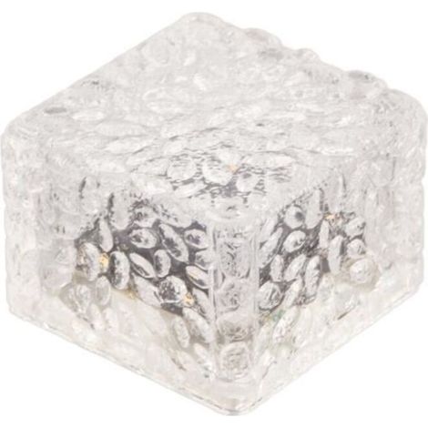 Bardusch - Lampe Solaire - VVIKIZY - Ice Cube - Grande Taille 10x10x5 cm - Énergie Solaire - LED Intégrée (1/4)