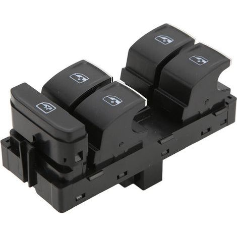 Hauptfensterheberschalter vorne links, schwarz, Ersatzteil für Mk7 2014 – 2018 (1/5)