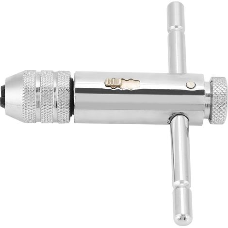 Clé à taraud à cliquet réglable avec poignée en T M3 M8 / M5 M12 pour jeu de tarauds et filières (M3 M8) (1/5)