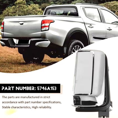 Poignée de Porte Extérieure Arrière Stable Améliorée pour Poignée de Hayon Extérieur Triton L200 Excelsior Grip 5746A153