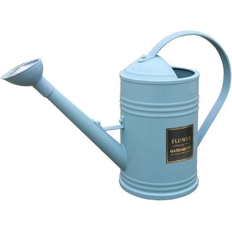 Gartengießkanne mit Griff, Gießkanne mit langem Ausguss, 1,8 l, Bewässerungsgerät für Zimmerpflanzen-Blue (1/5)