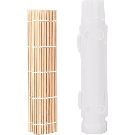 Sushi-Set – Reisbällchenformer – Sushi selber machen – Inklusive Matte – Weiß (1/5)