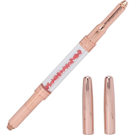 Stylo de Microblading Double Pointe Léger pour Sourcils et Maquillage Permanent Rouge (1/5)