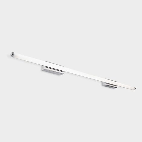 Leds-C4 Toilet Slim - Badezimmer LED Wandleuchte Chrom 3540lm 3000K IP44 (1/2)