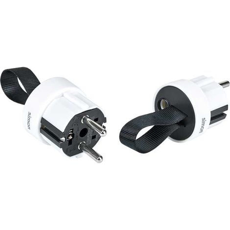 Extraflacher Frontstecker 16A 250V  SIMON CL912201 16 A