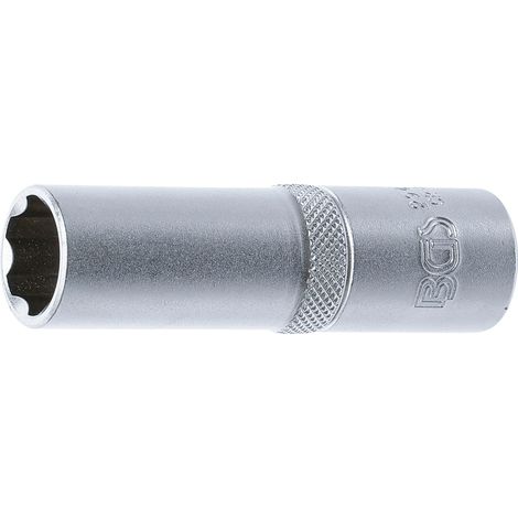 BGS Steckschlüssel-Einsatz Super Lock tief Antrieb Innenvierkant 12,5 mm (1/2") SW 15 mm - 2945 (1/3)