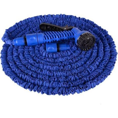 RisingFF Magic Hose 30m Blue Expandable Garden Hose (1/5)