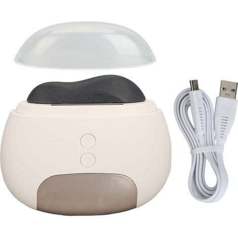 Grattoir électrique Gua Sha intelligent pour visage et corps, outil de rajeunissement avec lumière rouge, lifting facial et raffermissement de la peau, couleur abricot (1/5)