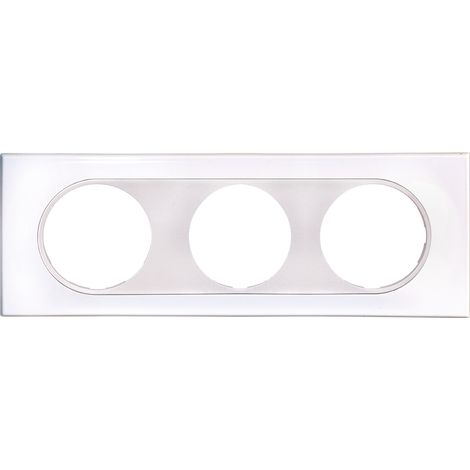 COMETE Plaque 3 postes ALLURE EUR'OHM 62178