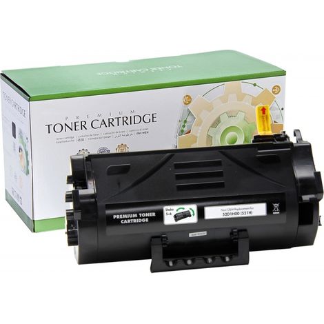 Kompatibles Antistatikgerät Lexmark 522H (MS710/MS711/MS810/MS811/MS812) (52D2H00) Schwarz, 25000 p.