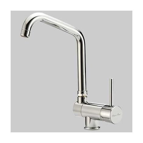 MISCELATORE LAVELLO CANNA RECLINABILE GIGLIO  Cromo     PORTA & BINI