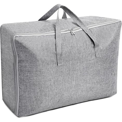 Rangement Sous Lit Pliable Closet Organizer Sac de Rangement pour Couette Imperméable avec Poignées Renforcées pour Édredons Couvertures Oreillers (1/5)