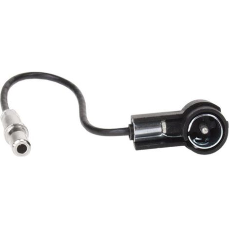 Adaptateur antenne autoradio ISO 150 Ohm compatible avec Chrysler ap01 Chevrolet Opel GT Mustang ap07