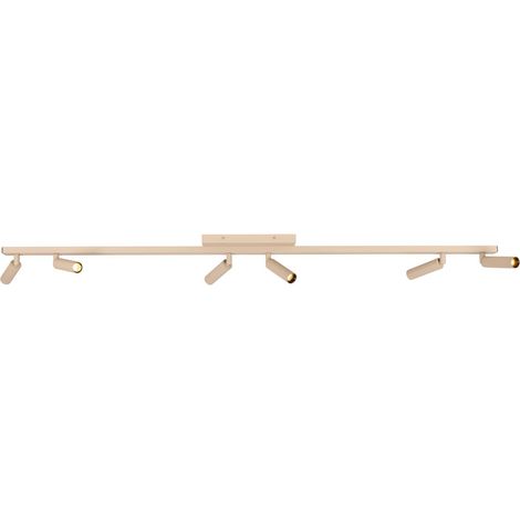 Plafonnier orientable 6xG9 beige en aluminium KEONI Lucide (1/2)