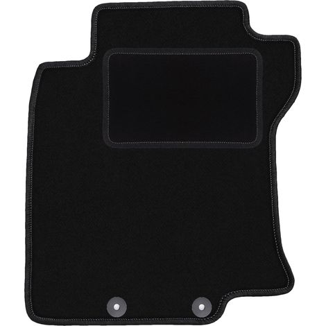 Alfombrilla de conductor negra para: Nissan X-Trail III T32 SUV (2013-2017)