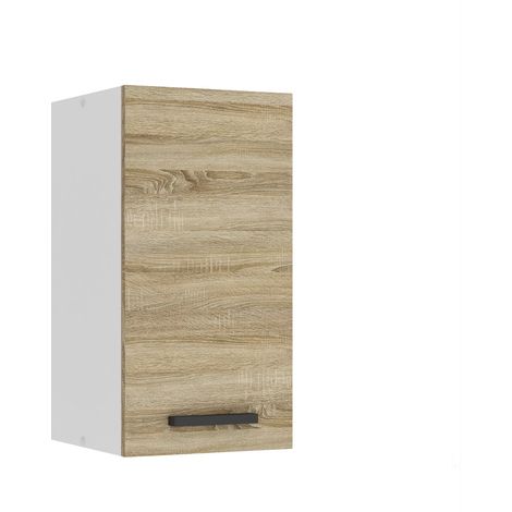 Belini Hängeschrank Küche, Küchenschränke SG. Breite 30 cm. Oberschrank mit 1 Tür, Küchenhängeschränke, Wandschrank Hängend, Sonoma-Eiche (1/5)