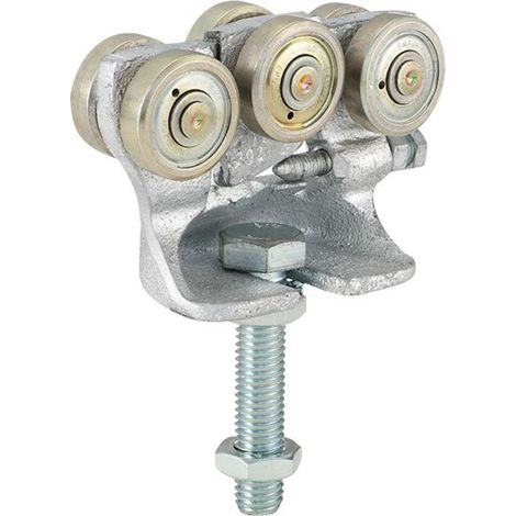 HELM 492 Attache roulante M16 x 70, réglable en hauteur (1/4)