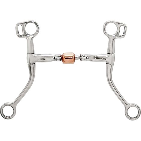 Morso western training in inox con rullo in rame 14 mm