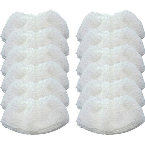 Für Kärcher SC1 SC2 SC3 SC4 SC5 CTK10 CTK20 Dampfmopp-Bezüge, Ersatzteile, 12 Stück (12 Stück) (1/5)