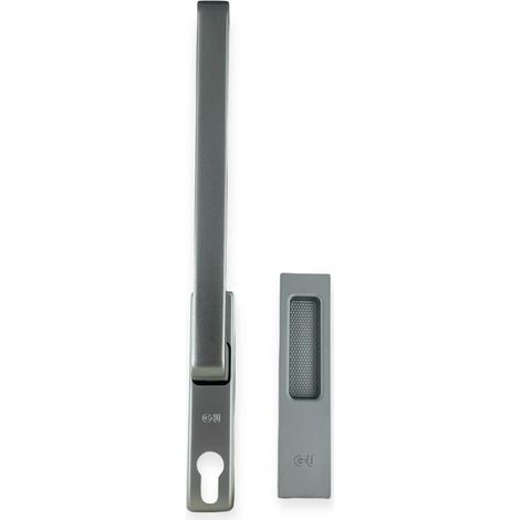 GU Drehgriff Dirigent 934/937 EV1 silber mit Muschel K-13266-00-0-1 (1/4)