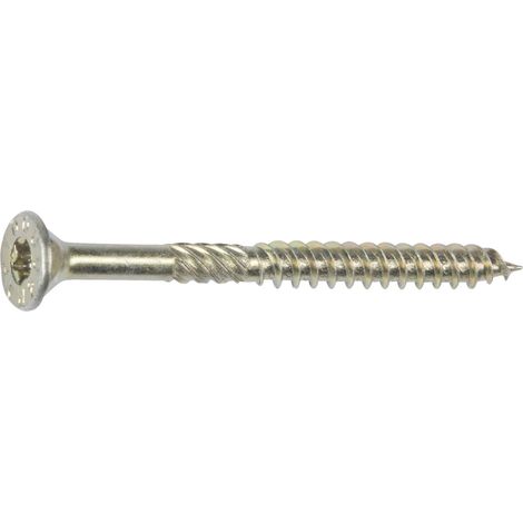 Schmidd Schrauben Holzbauschrauben 6.0 x 70 mm TX 30 Senkkopf - 100 Stück Spanplattenschrauben & Holzbauschrauben